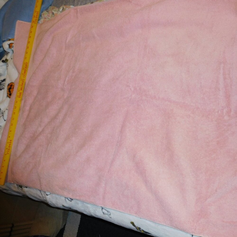 VINTAGE ROYAL MAJESTY BY CANNON HOME LARGE PINK BATH TOWEL USA MADE